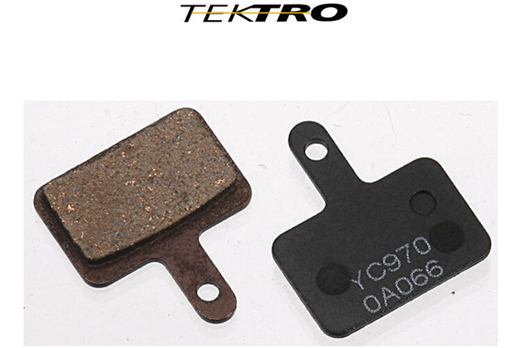 2 Paia) Pastiglie Freno A Disco Tektro E10.11 Metallo - Foto 11