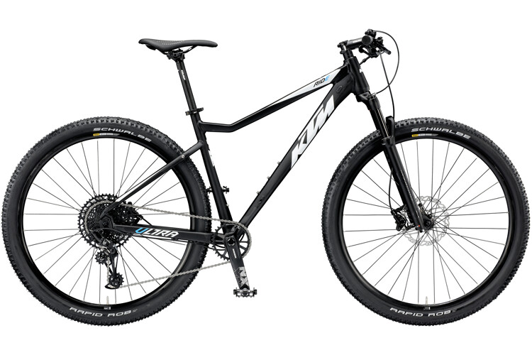 Jízdní kolo KTM Ultra Ride 29.12 matte black/white/azzuro 2019 | Bike Sport